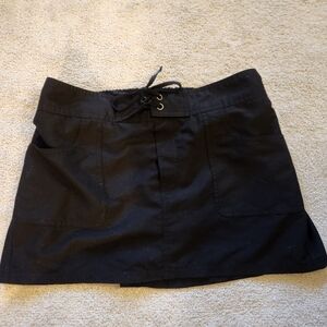 Athletic Black Women's Skort